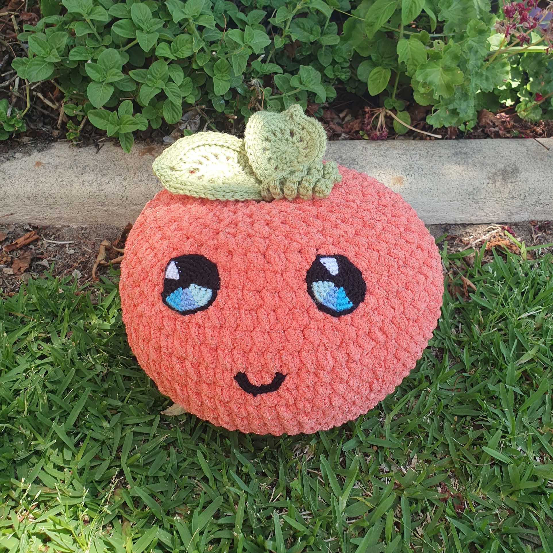 crochet pumpkin