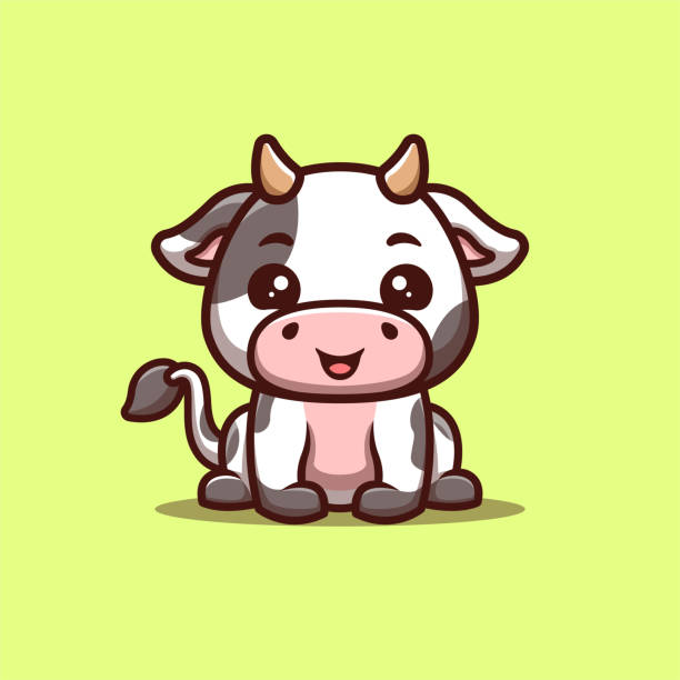 cute cartoon cow