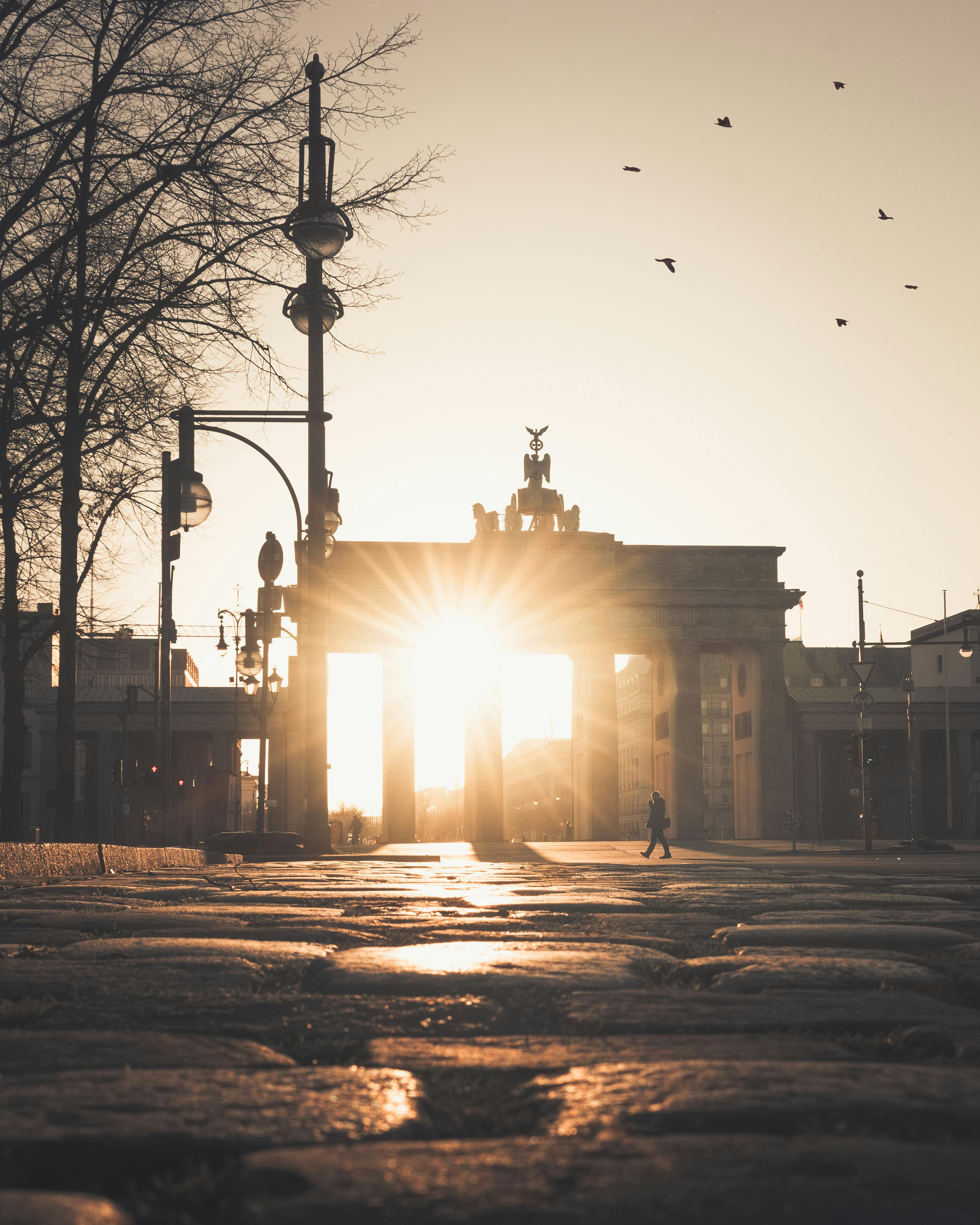 Brandenburg Gate at Sunrise