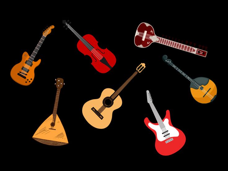 types of guitars