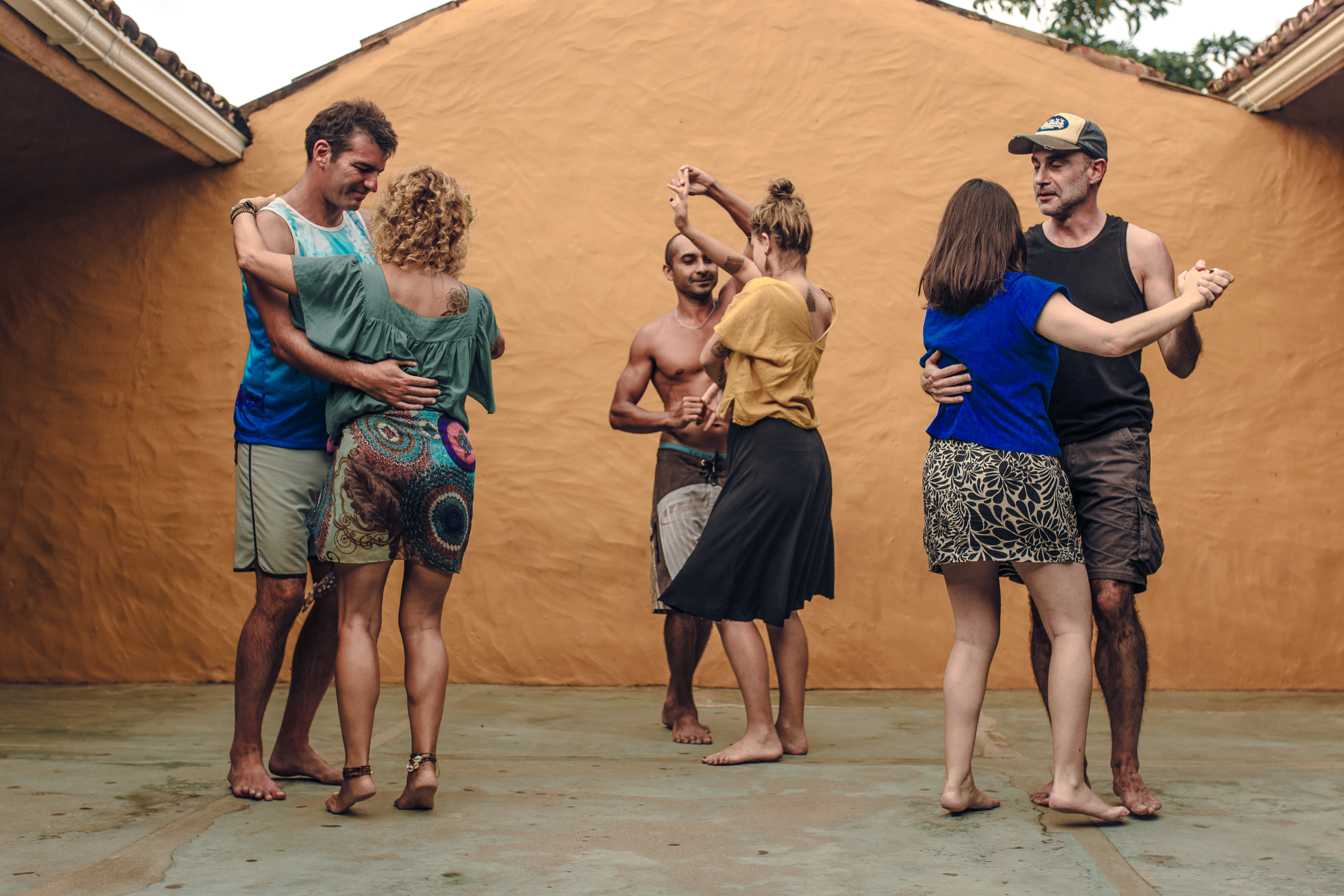 people dancing forró