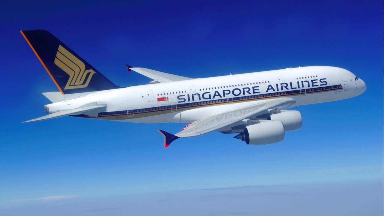 A380-800 Singapore Airlines Plane