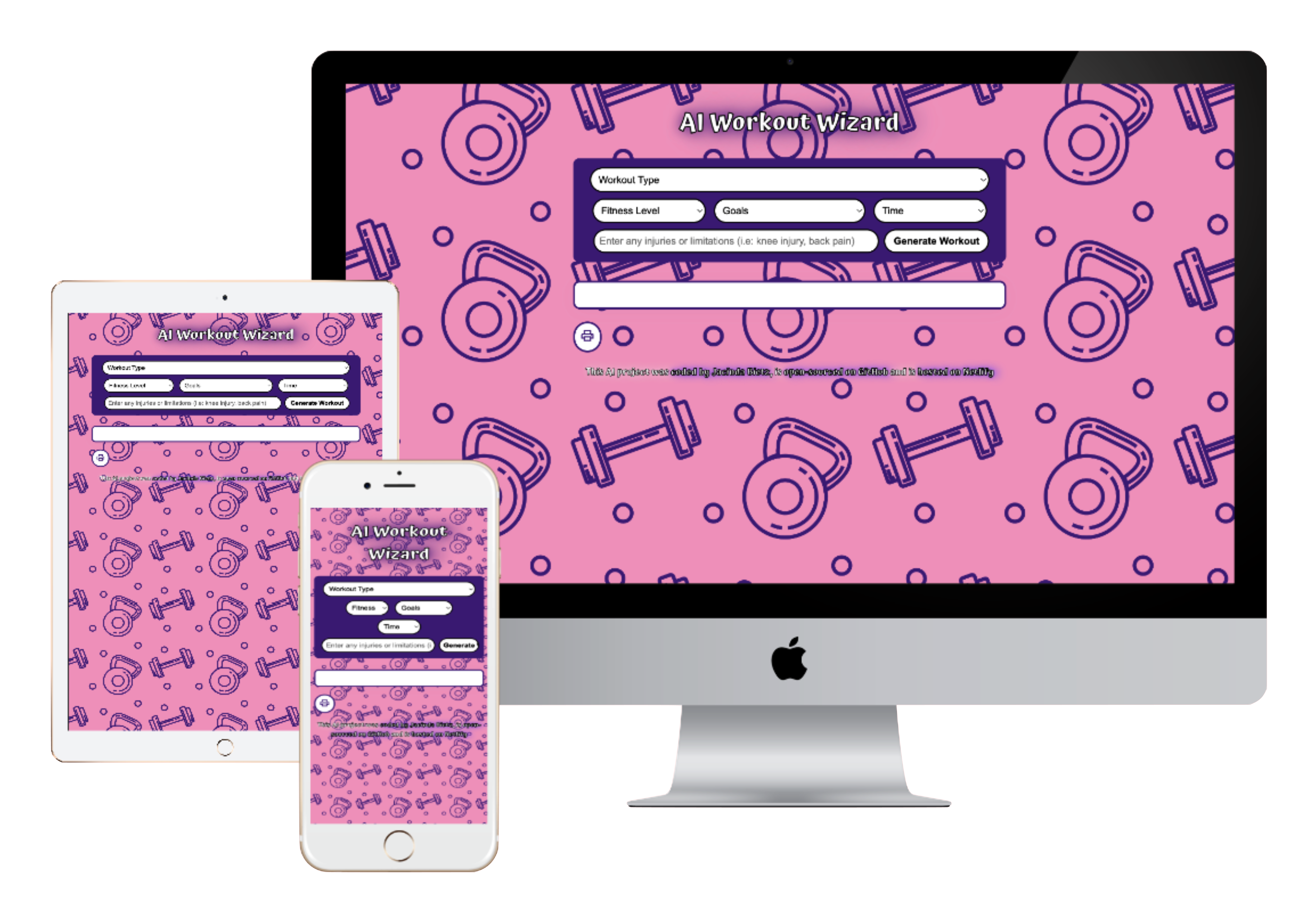 AI Workout Wizard image