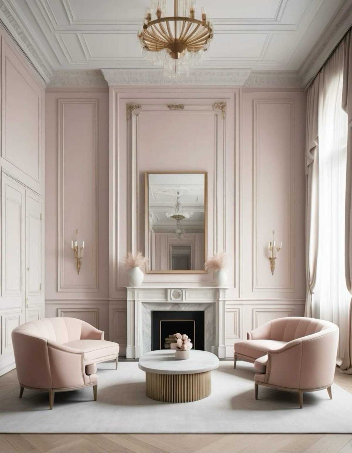 A modern traditional living space