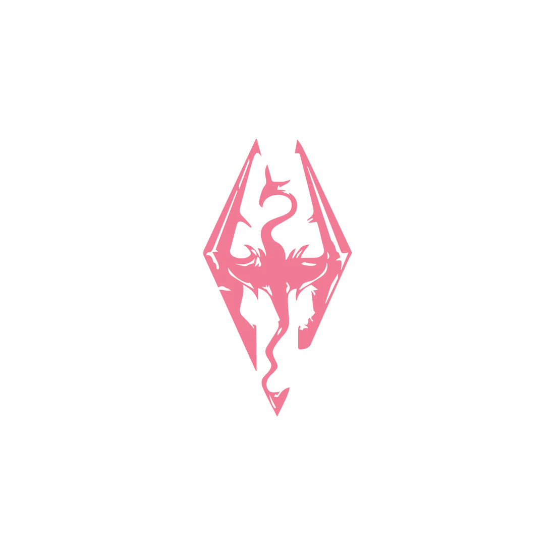 Pink Skyrim Symbol
