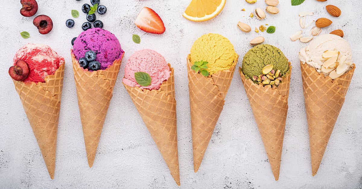 Delicious ice cream