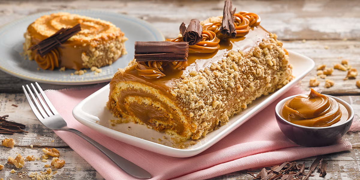 Dulce de Leche cake (Brazo de reina)