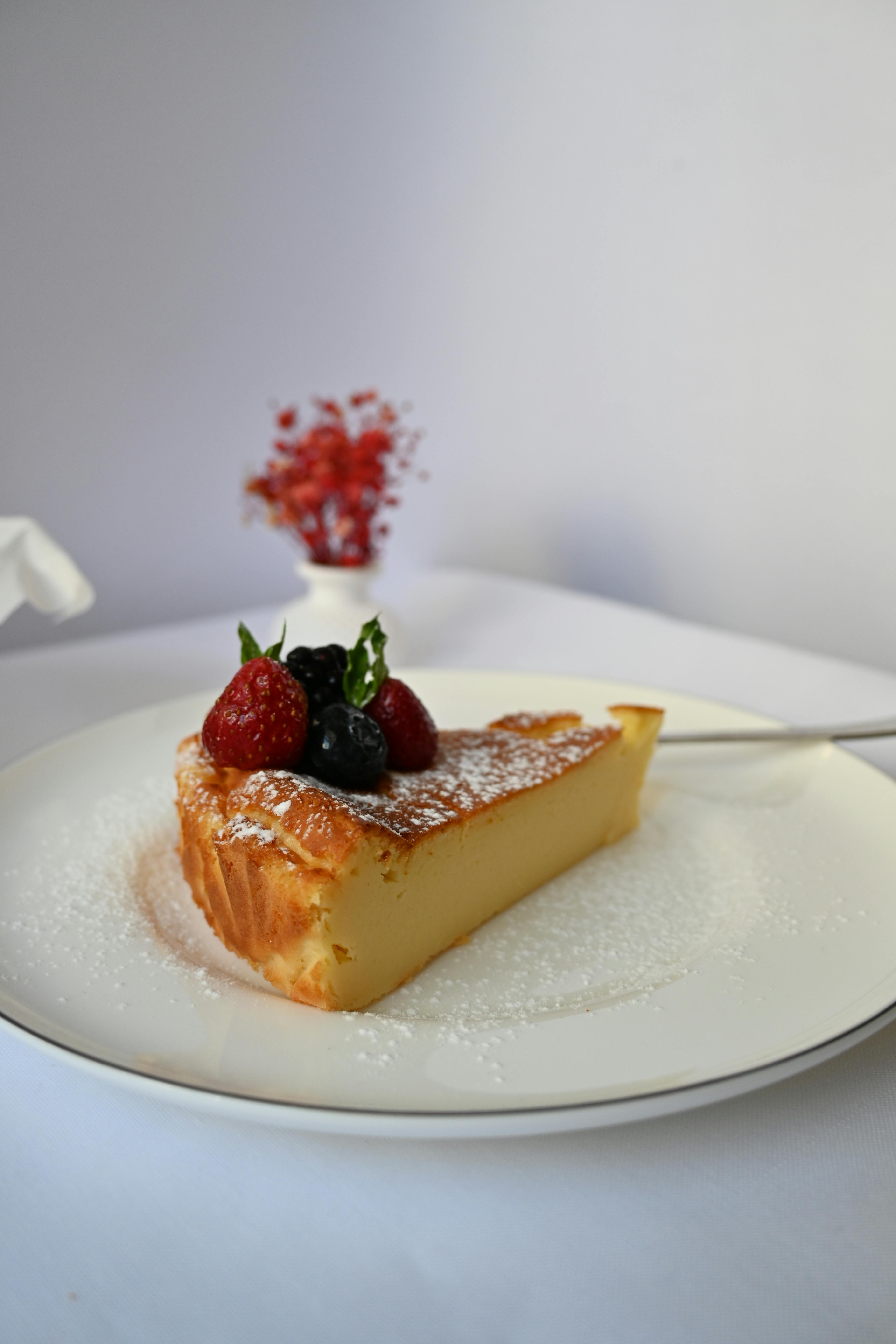 slice of cheese cake