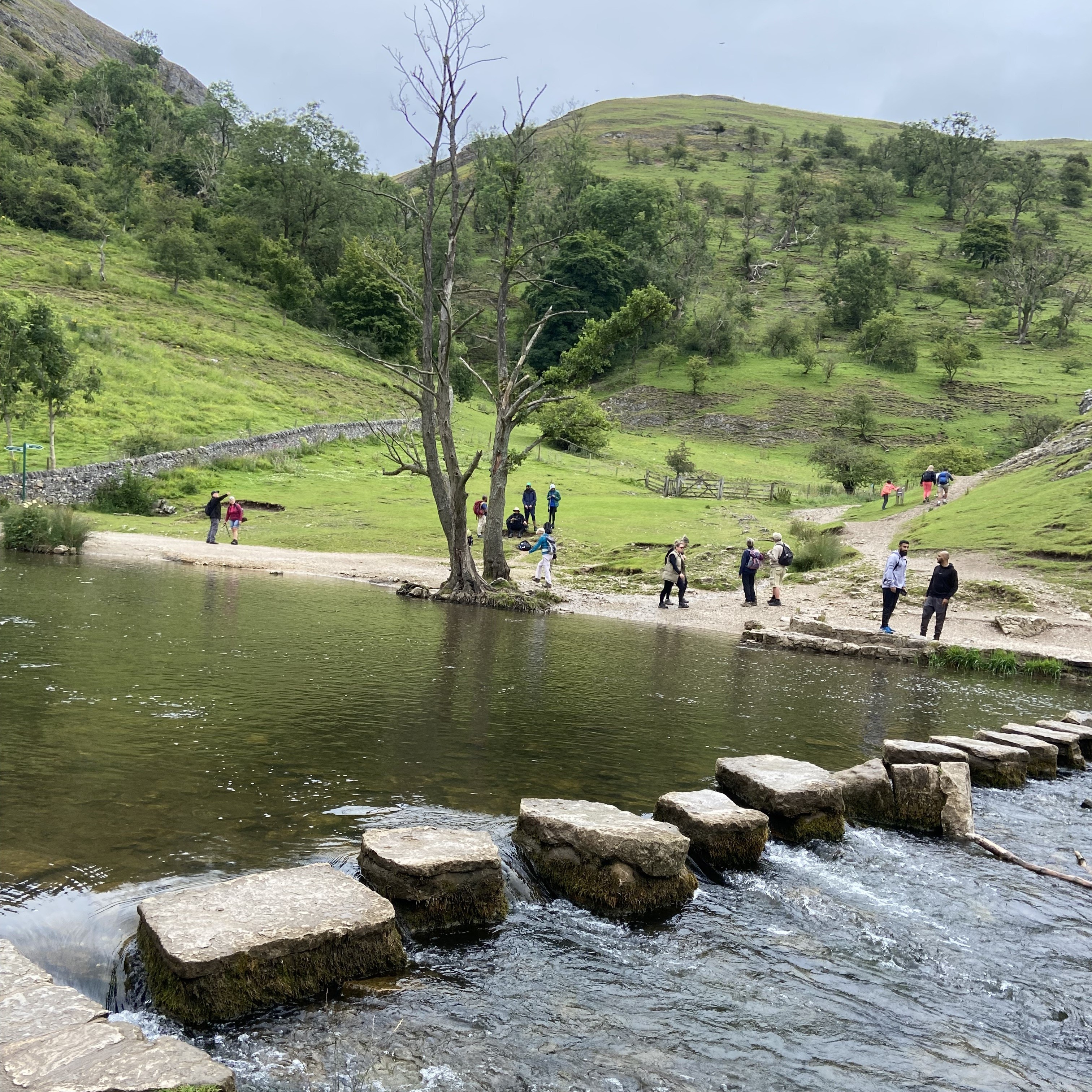 Dovedale stepping stones