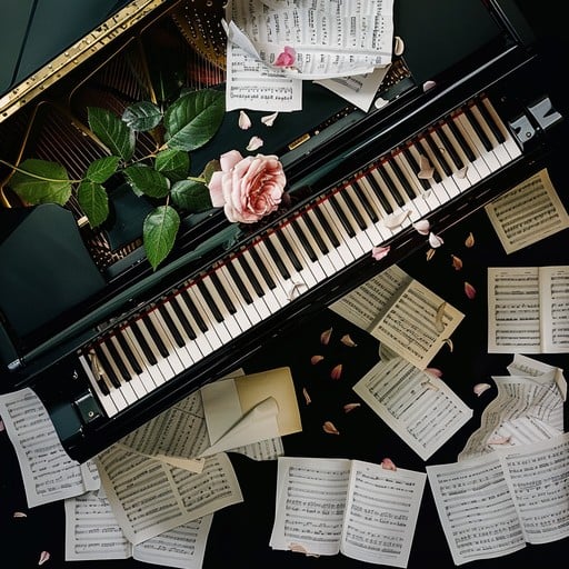 Close-up of piano keys