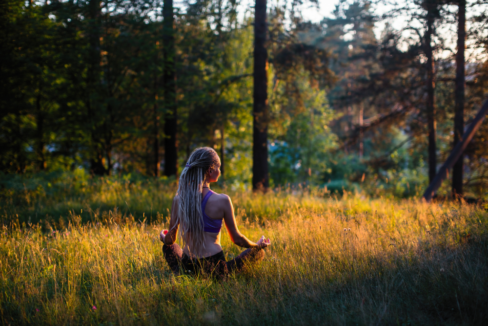 Woman Meditating