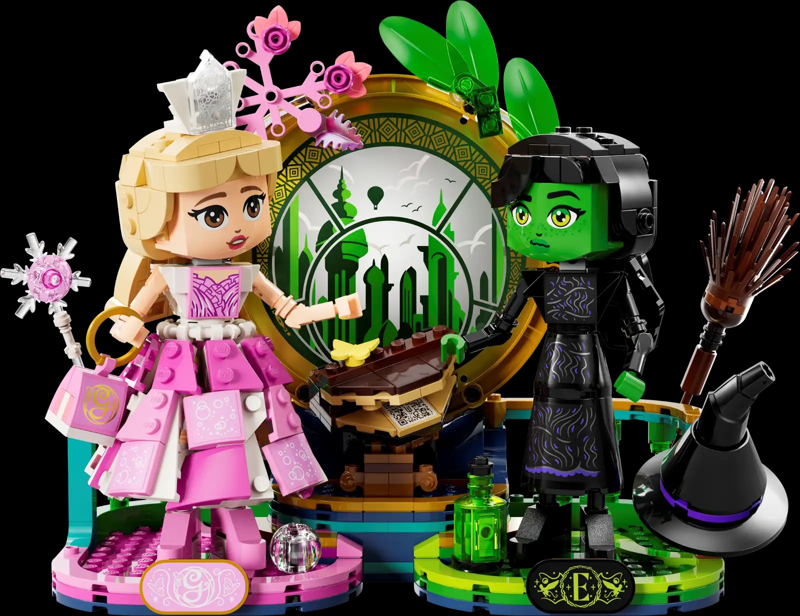 Elphaba & Glinda Figures