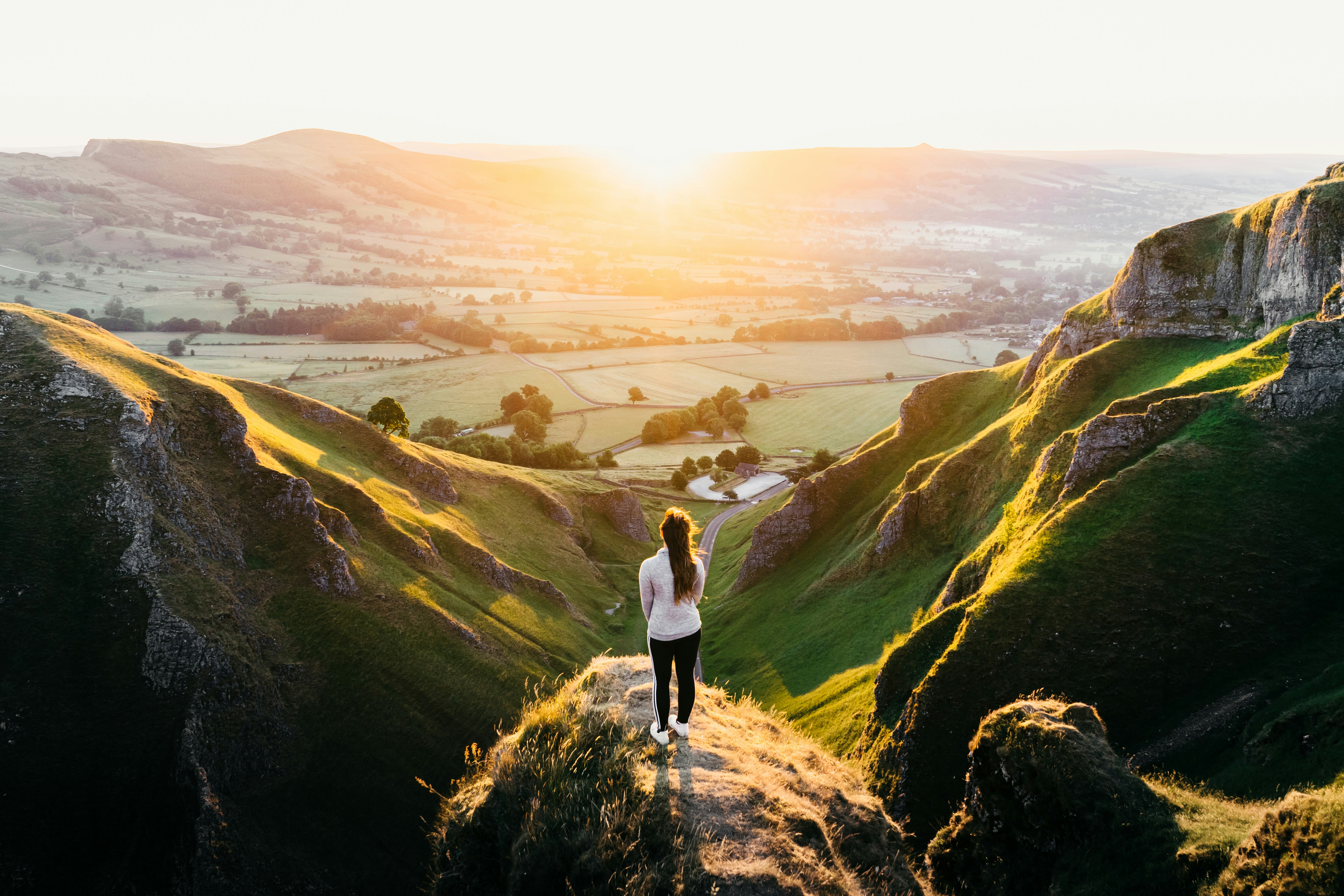 Woman View in the Peaks