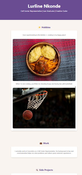 Portfolio Landing Page