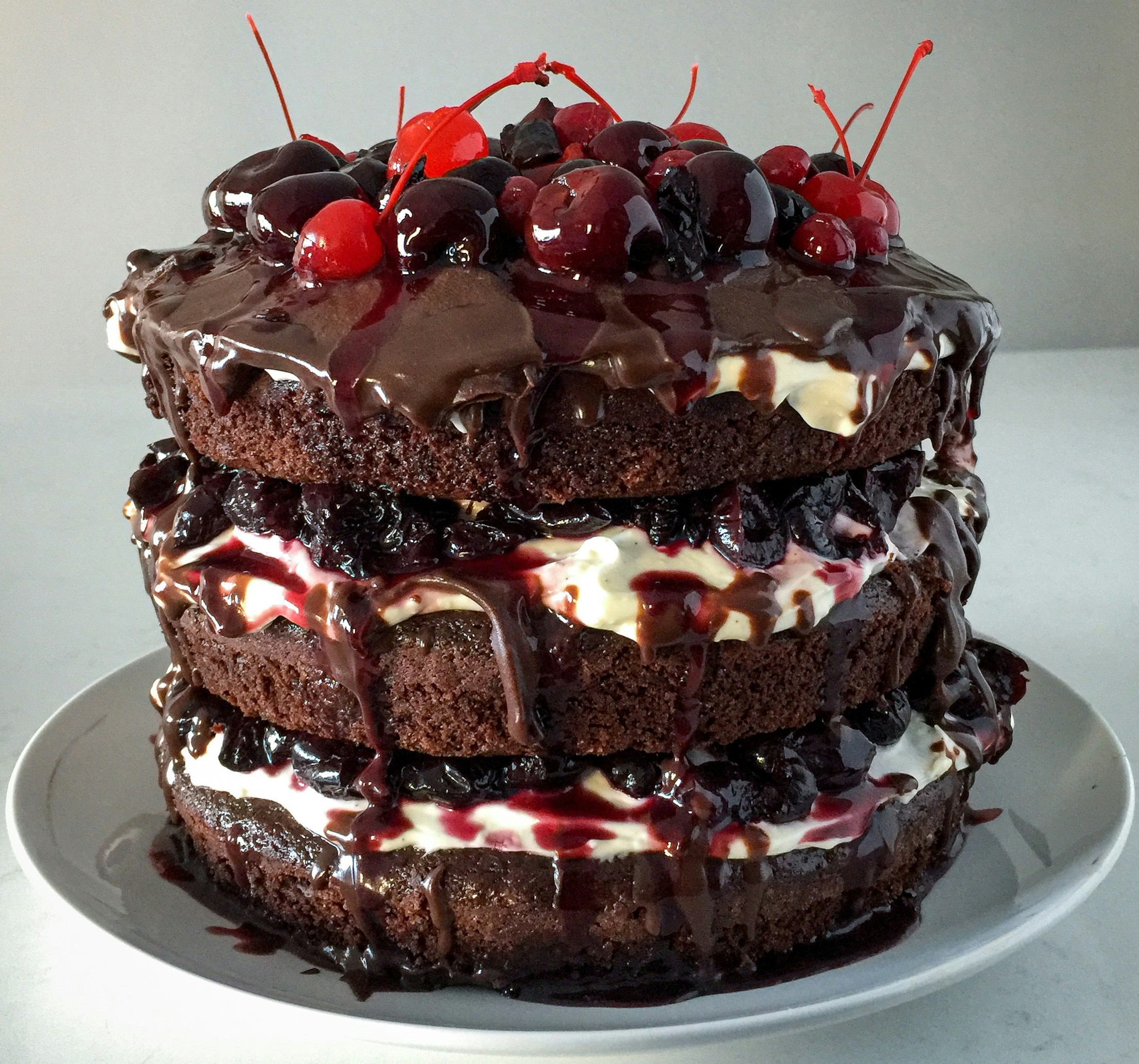 black forest cake