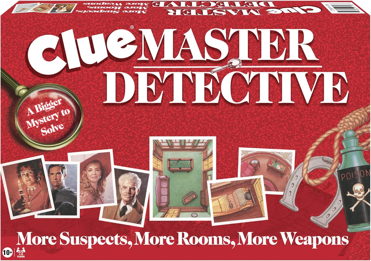 Clue Master Detective game box front