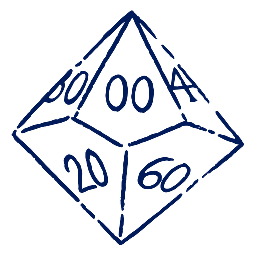 d20 outline