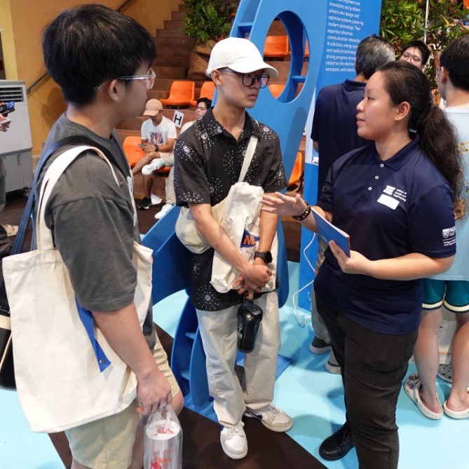 NUS Open Day Outreach to share about Electrical Engineering programme