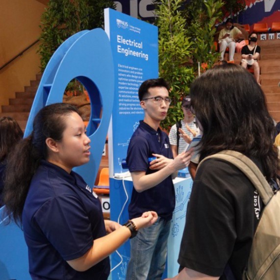NUS Open Day Outreach to share about Electrical Engineering programme