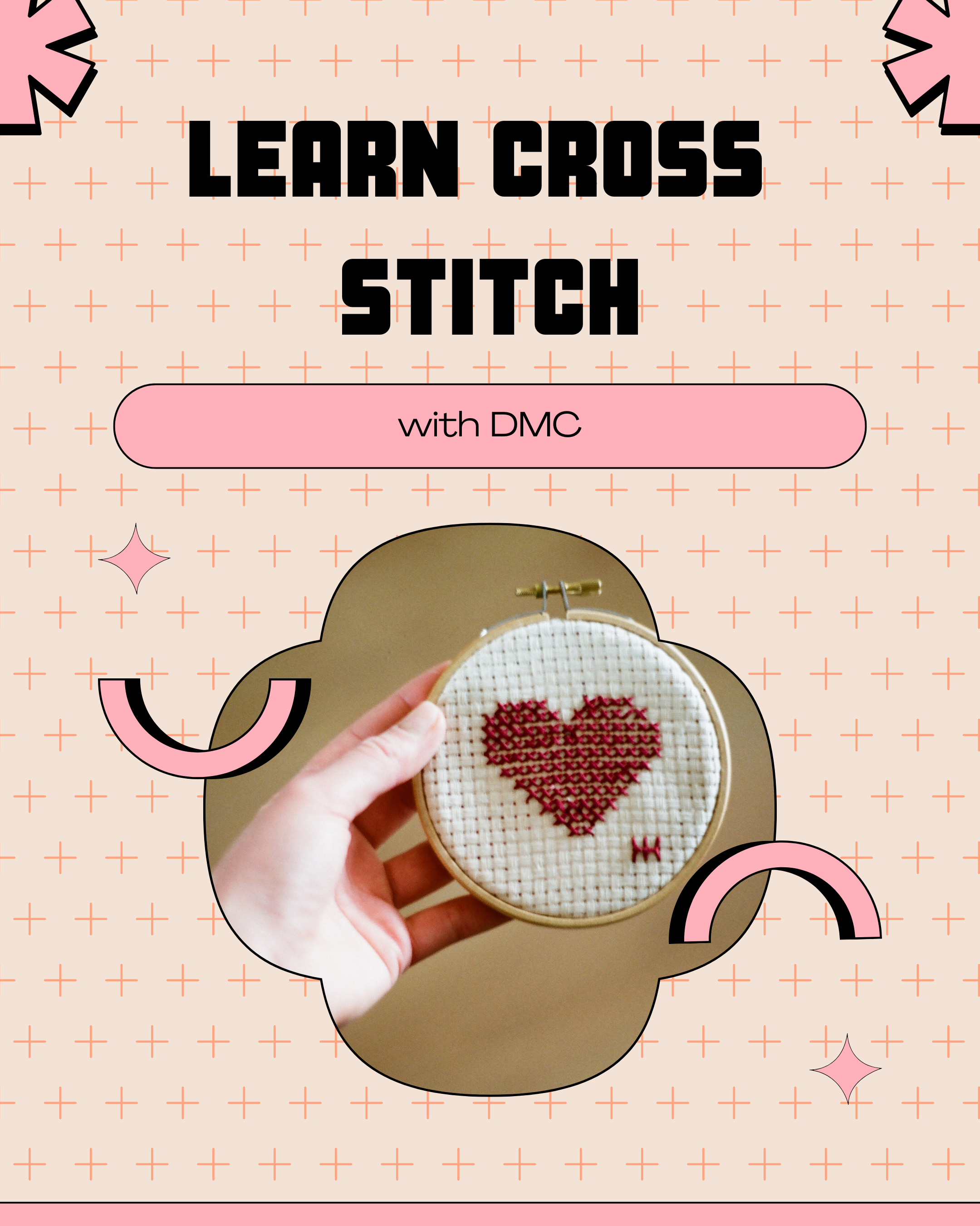 Learn cross stitch