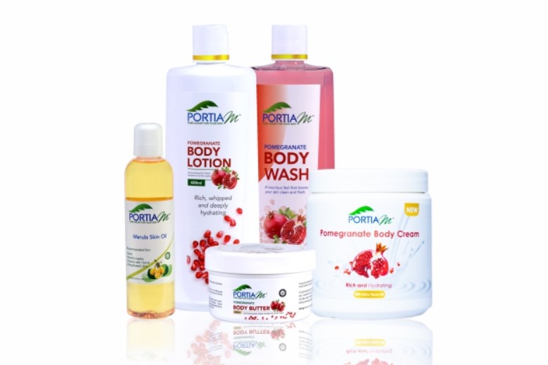Portia skincare products