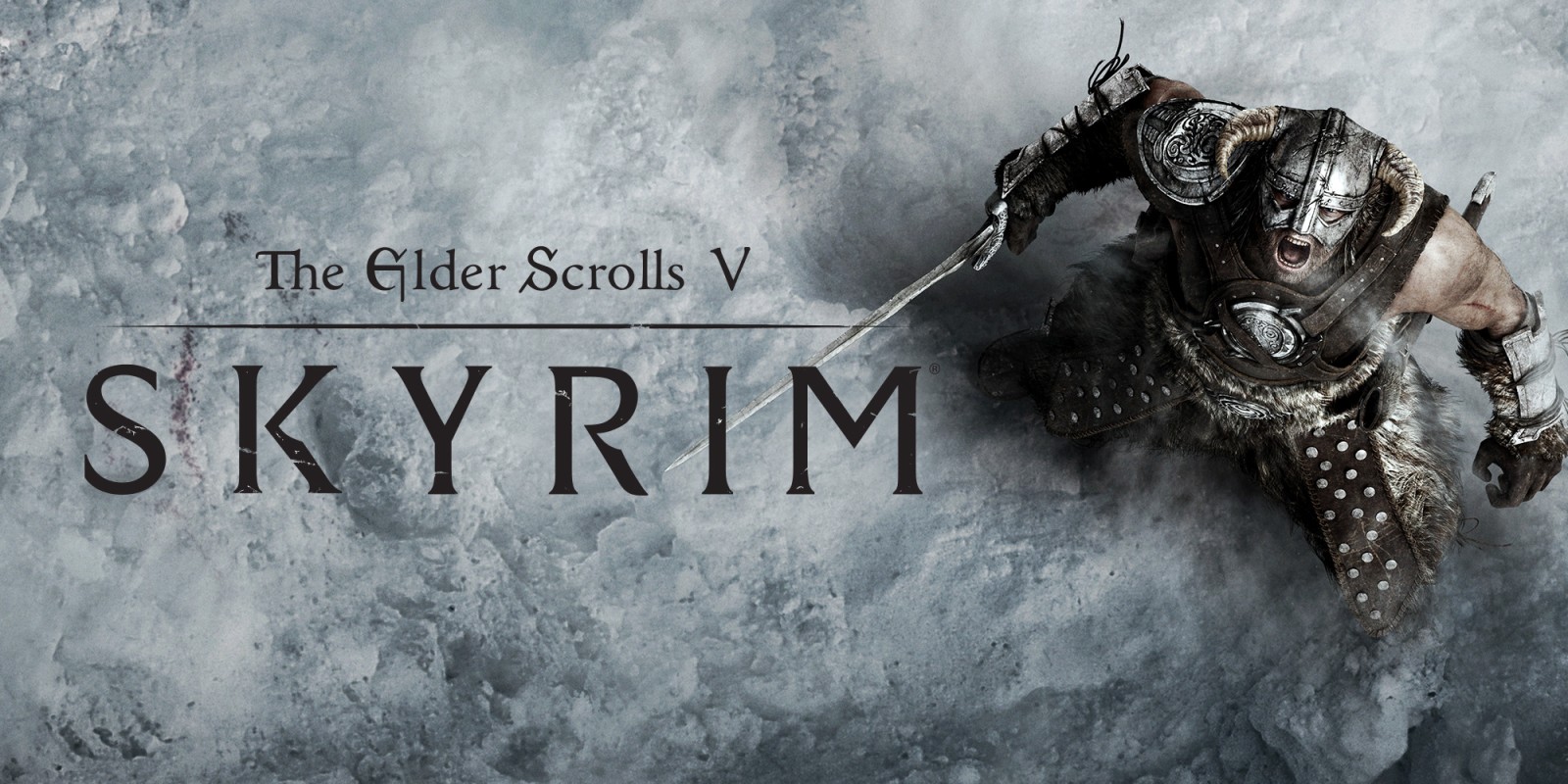 Skyrim Logo Banner