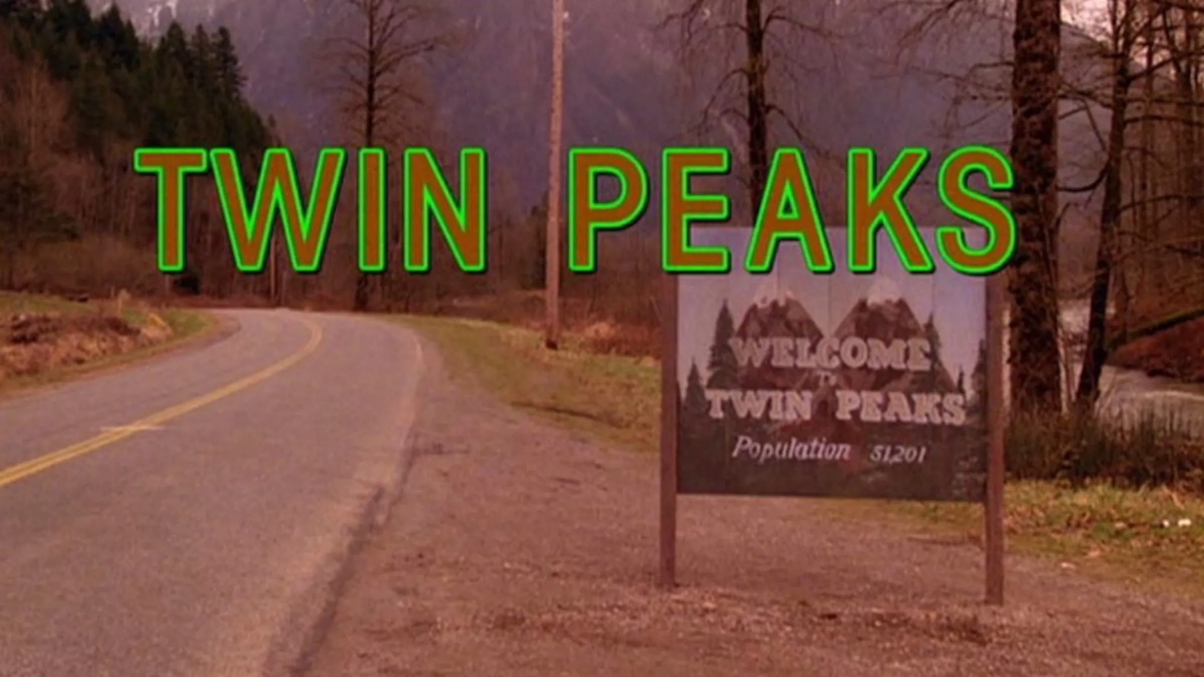 Twin Peaks Title Card