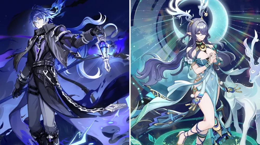 Flins and Lauma - Genshin Impact characters