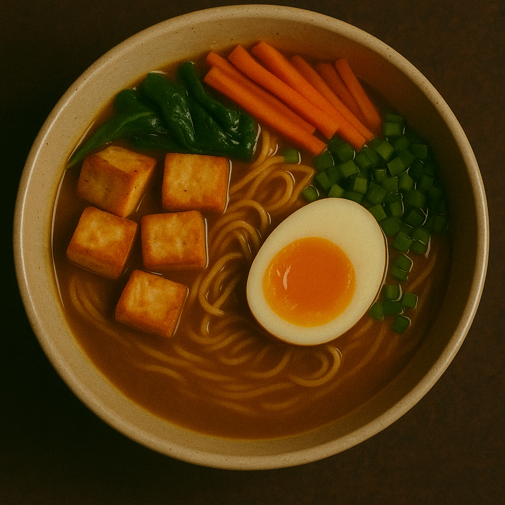 Vegetarian Curry Ramen
