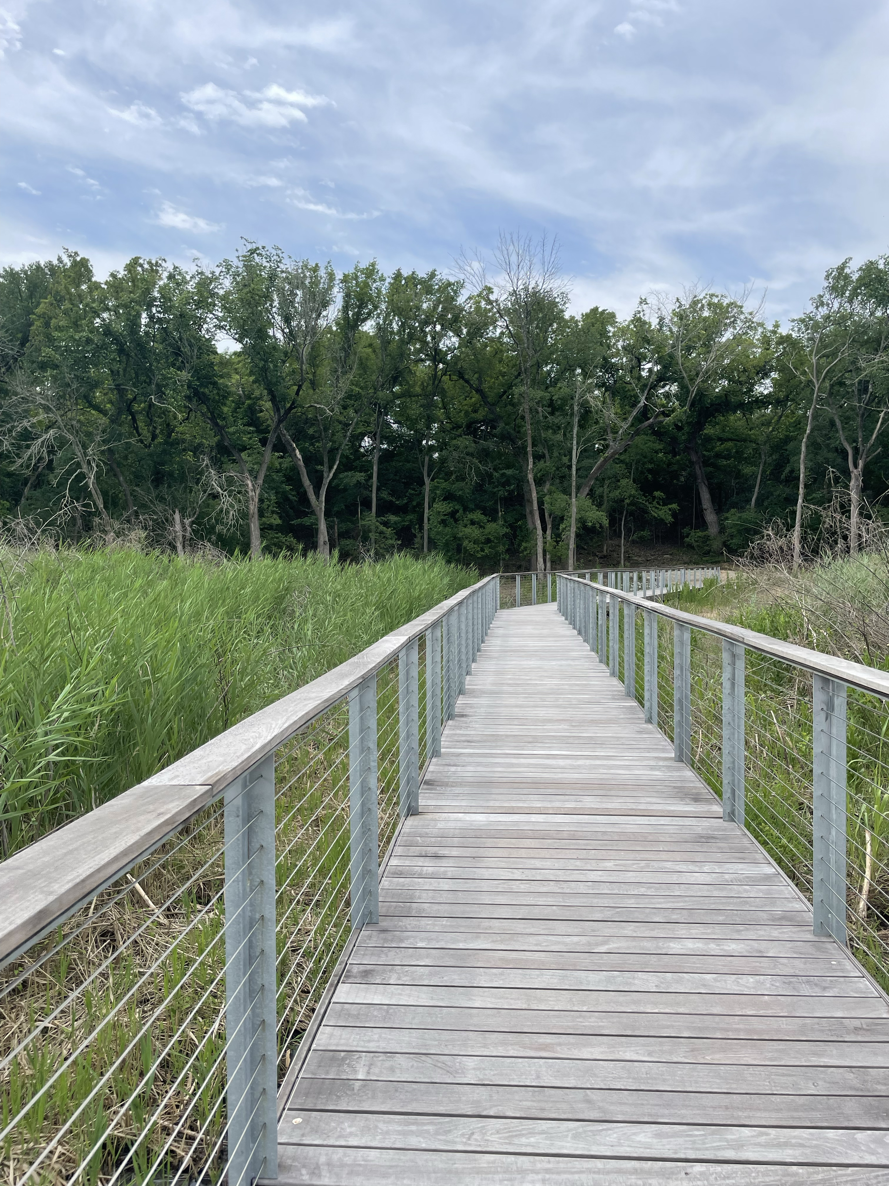 Fort Worth Nature Center & Refuge Hiking Trail in Fort Worth, TX. Photo by Alice Nalepka.