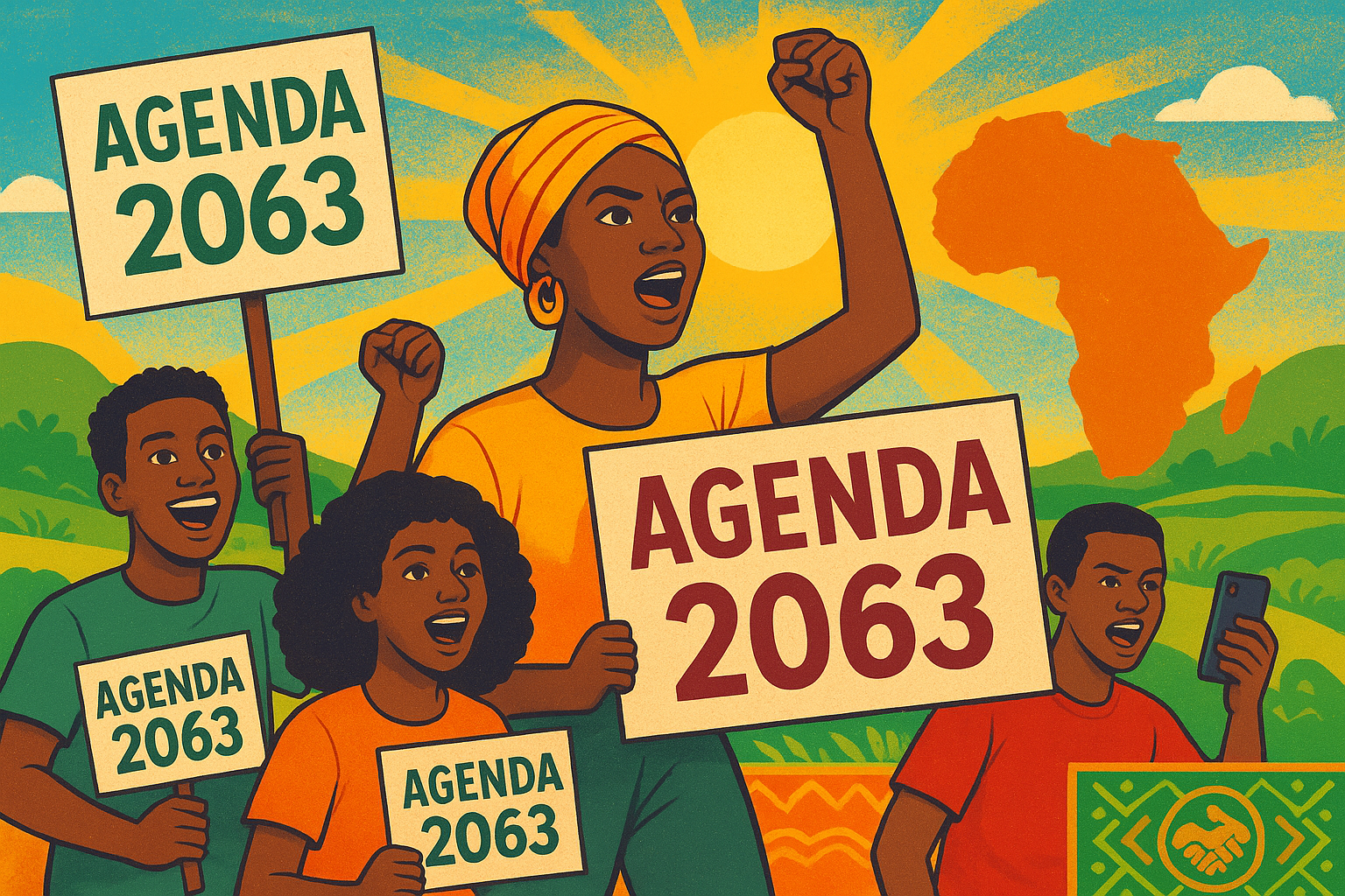 Young people calling for Agenda 2063 campaign