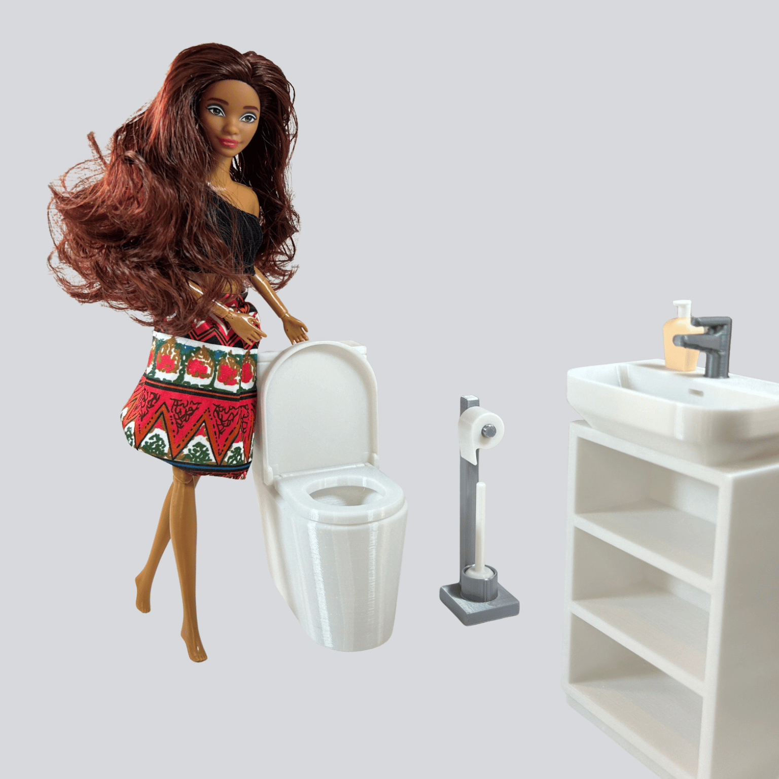 Bathroom for Barbie / fashion dolls