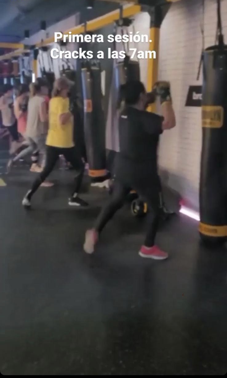 fitboxing session