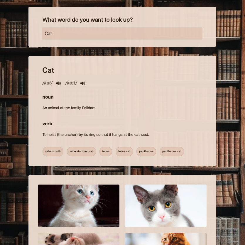 dictionary app