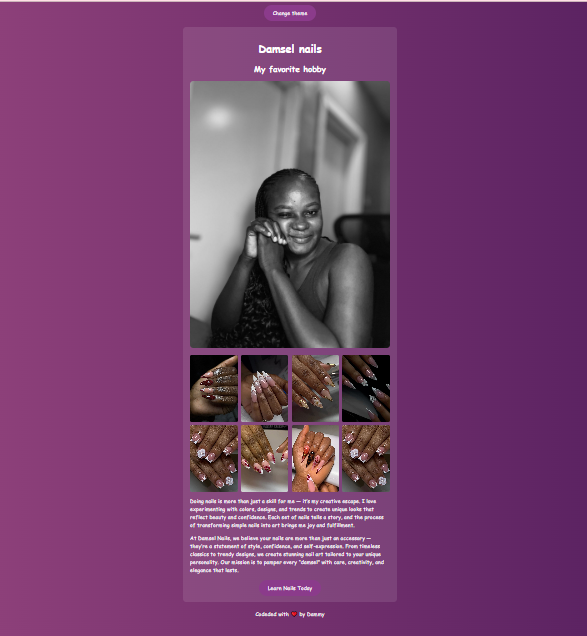 Landing Page project