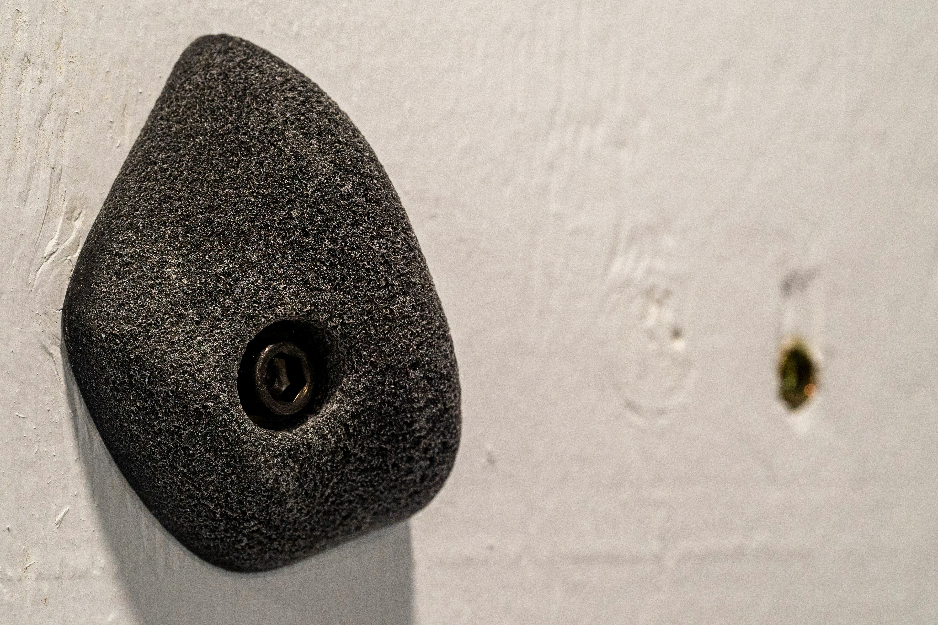 close up of bouldering hold