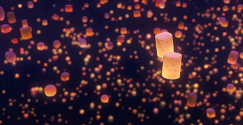 floating lanterns