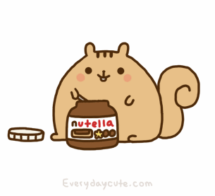 Cat Eating Chocolate