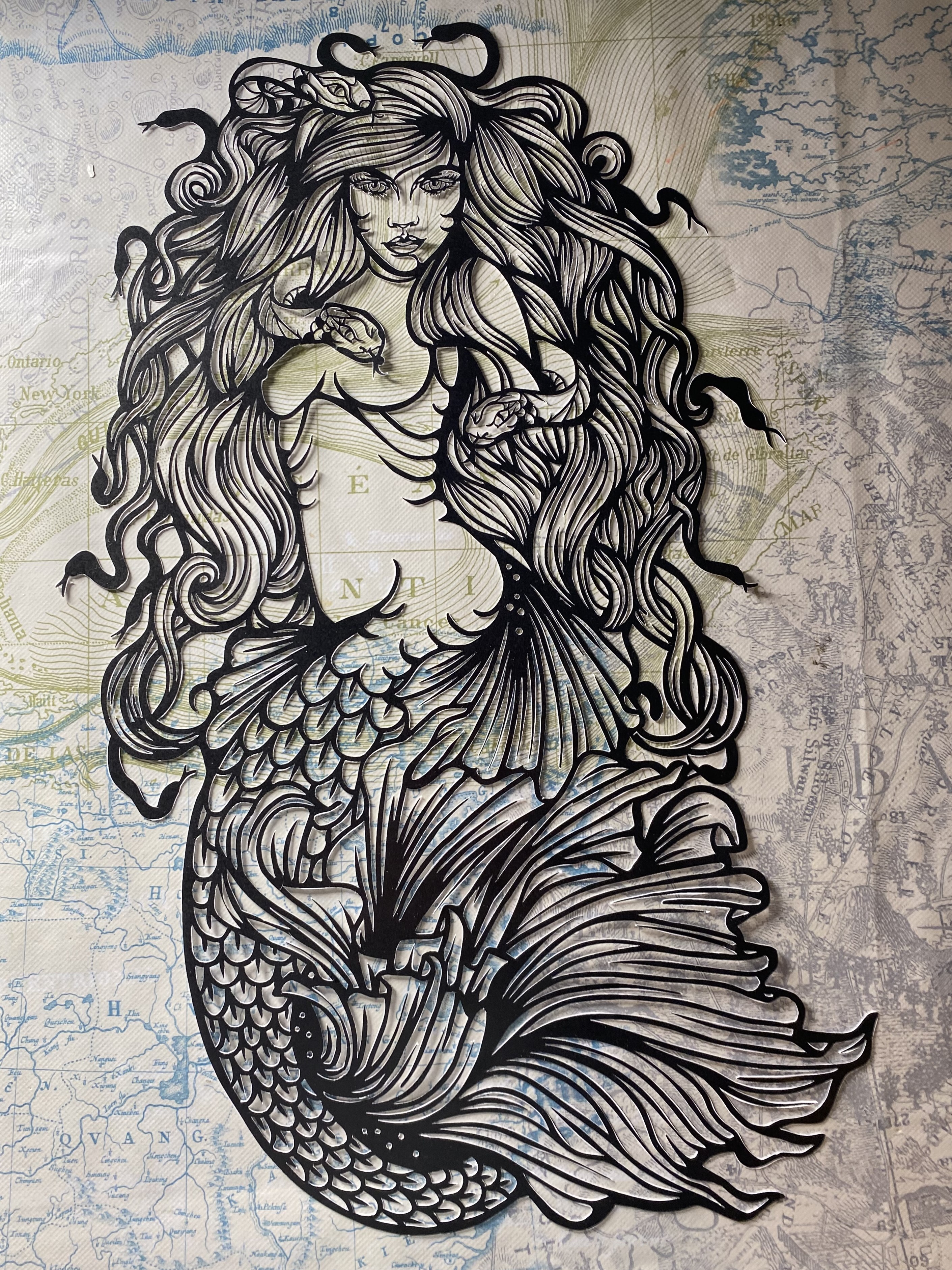 Medusa Papercut Full