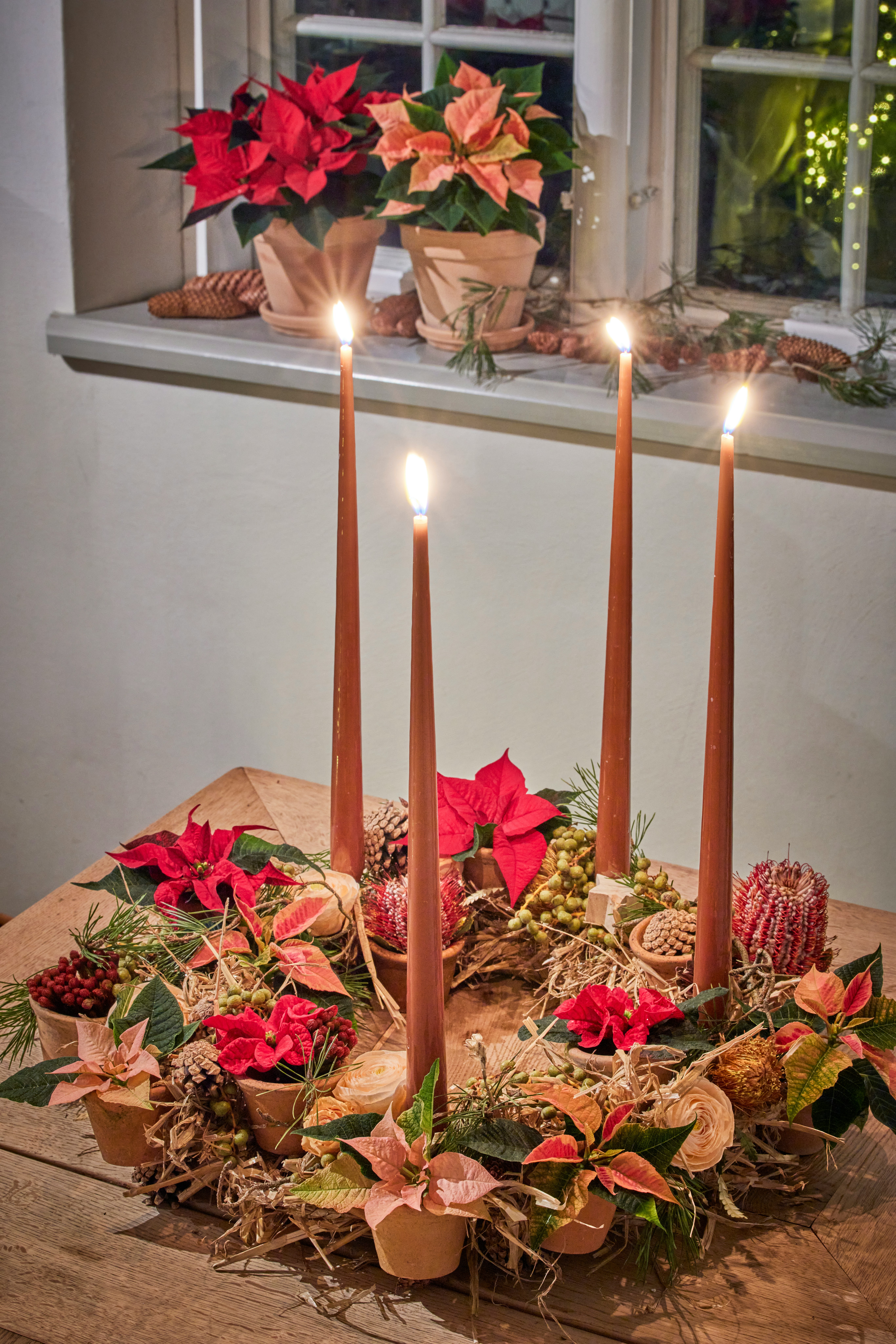 Christmas candles