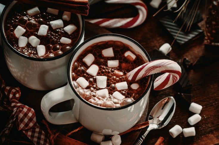 Mug of hot chocolate