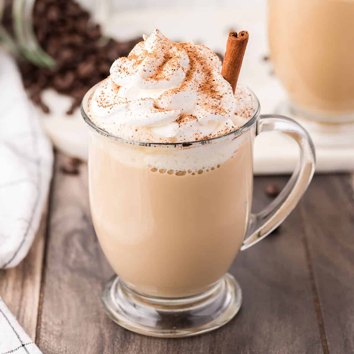 Eggnog latte