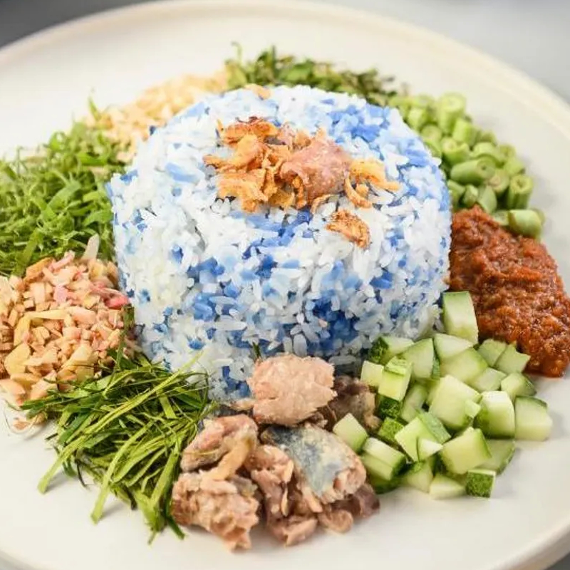 Nasi Ulam Herbed Rice