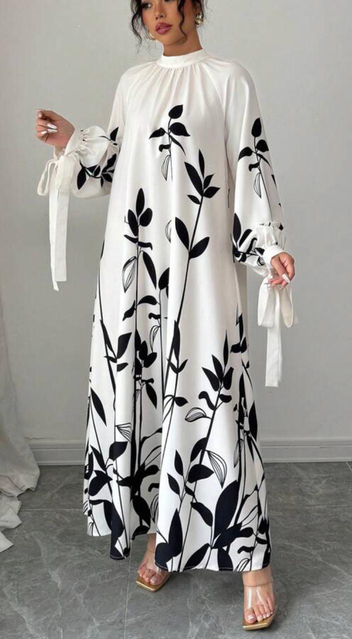 Mandarin Collar Dress