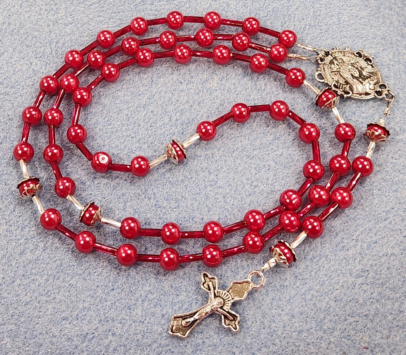 red rosary