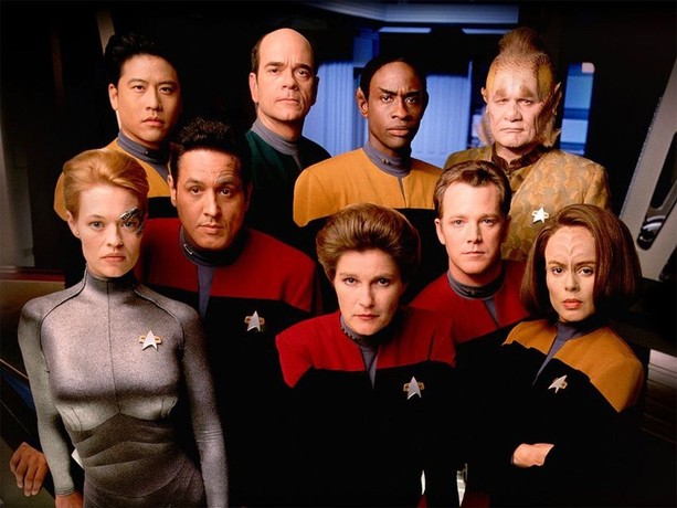 Crew of Star Trek Voyager