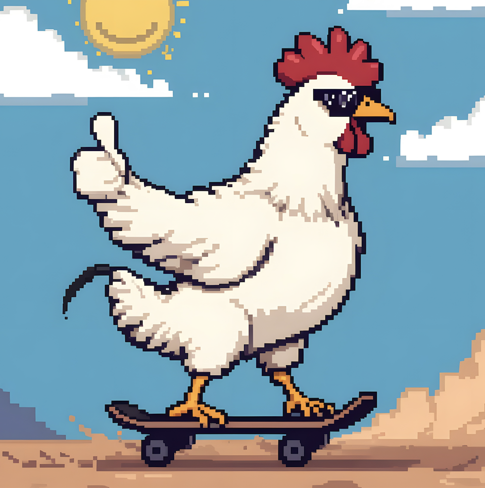 Pixel Chicken