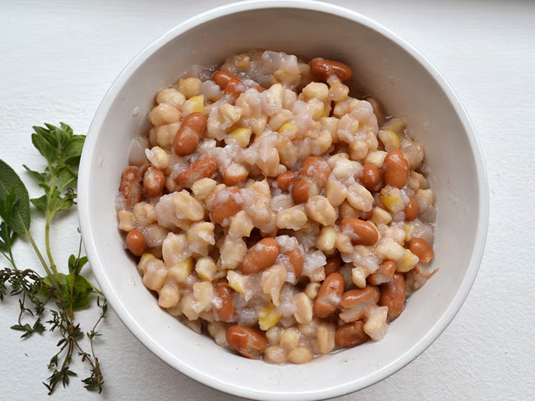 Samp with Beans