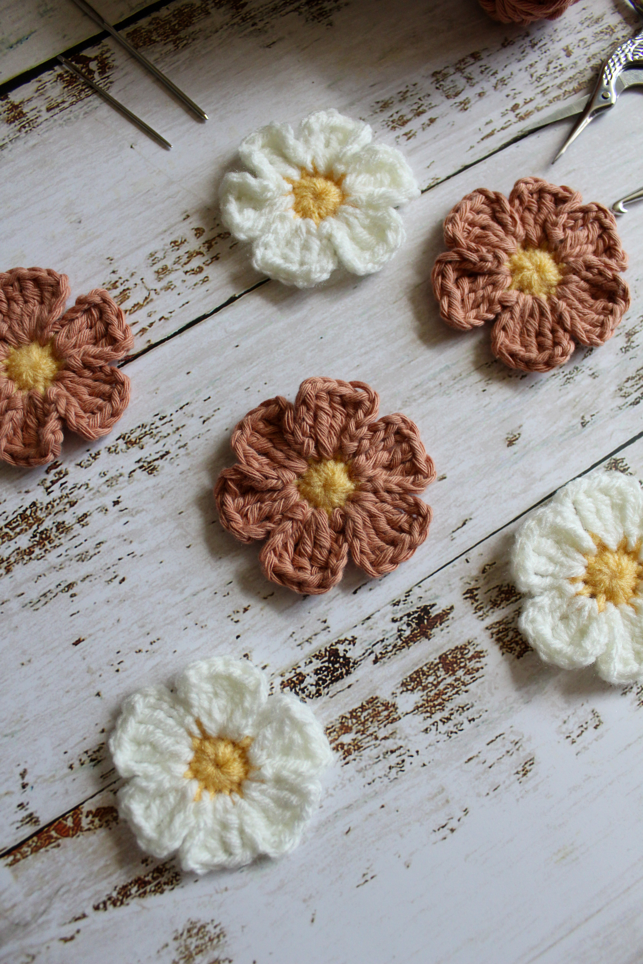 Crochet flowers