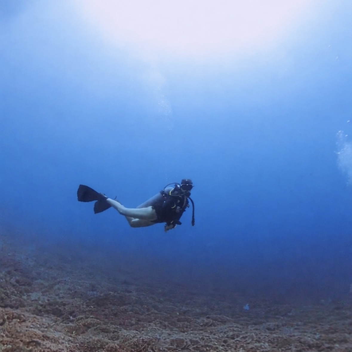diving